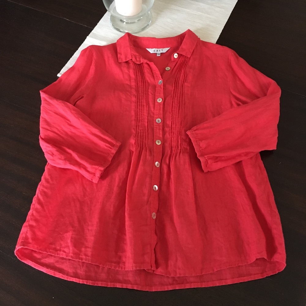 East Linen Blouse